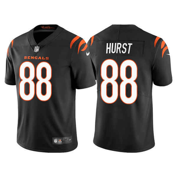 Youth Cincinnati Bengals #88 Hayden Hurst Black Vapor Untouchable Limited Stitched Jersey